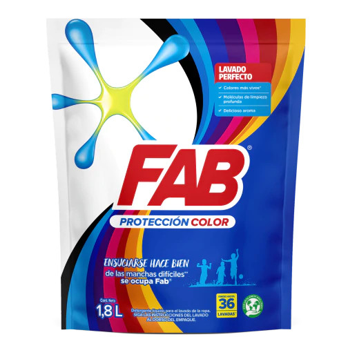 Fab Líquido Protección color Doypack pack shot