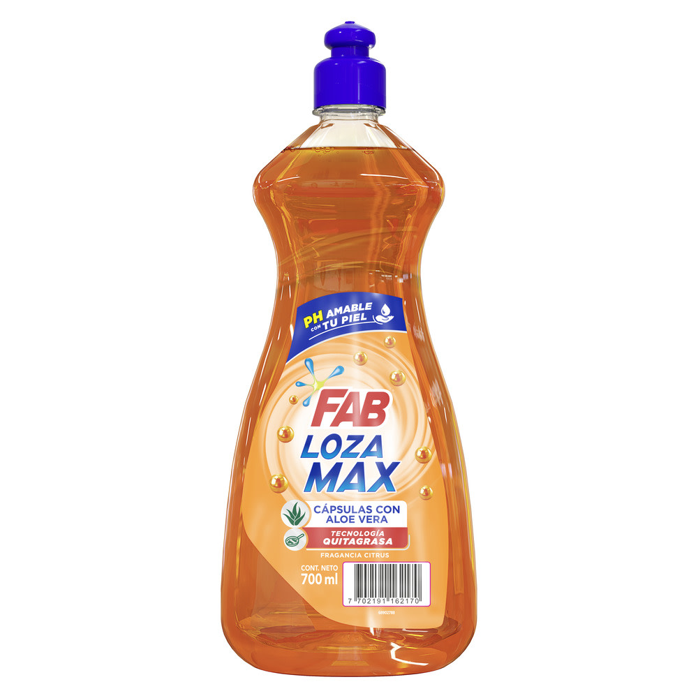 Fab Lozamax Citrus Botella pack shot