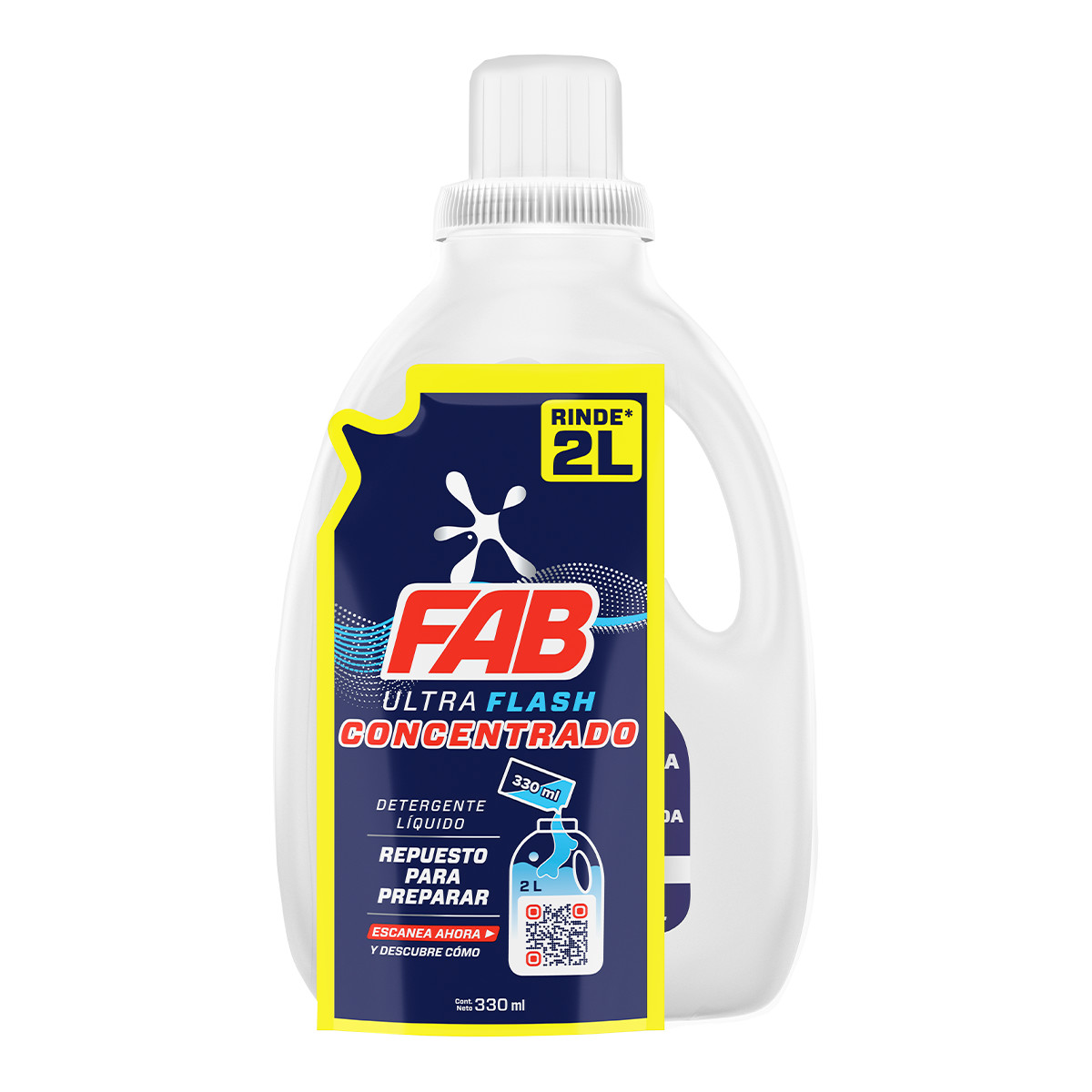 FAB Ultra Flash Concentrado para preparar + Botella (Kit para preparar)