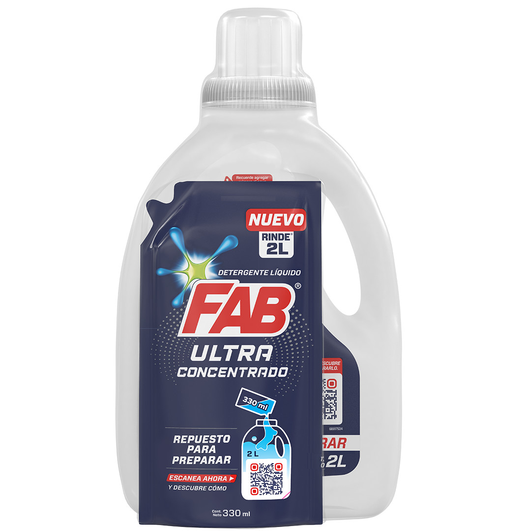 FAB Ultra Concentrado para preparar + Botella (Kit para preparar)