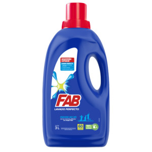 Fab Líquido Lavado Perfecto Botella pack shot